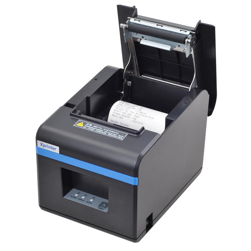 Máy in bill Xprinter XP N160ii có khả năng tự động cắt giấy thông minh