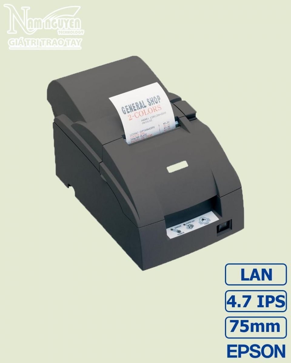Kích thước nhỏ gọn của máy in Epson