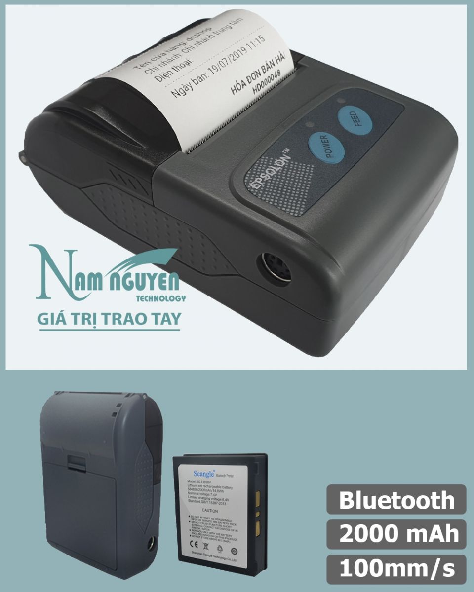 Máy in hóa đơn Bluetooth