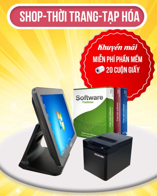 Combo 4 Shop-thời trang-tạp hóa