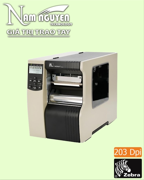 Máy in mã vạch công nghiệp Zebra 140Xi4