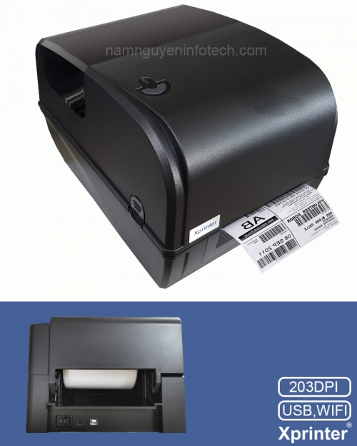 Máy in mã vạch Xprinter XP-TT426B (WIFI, USB)